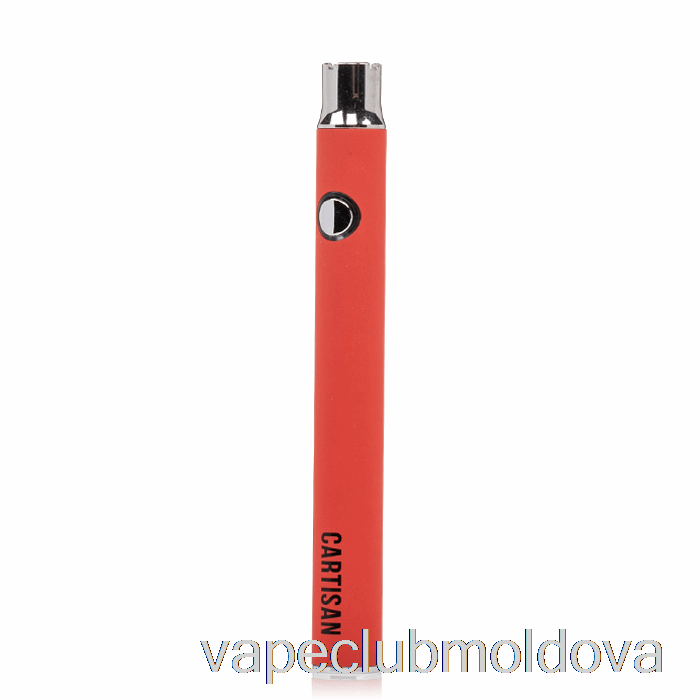 Vape Pod Kit Buton Cartisan Vv 400 510 Baterie Rosu